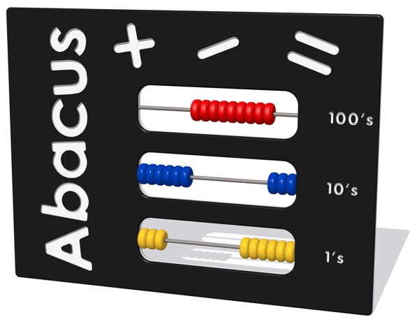 Abacus Play Panel